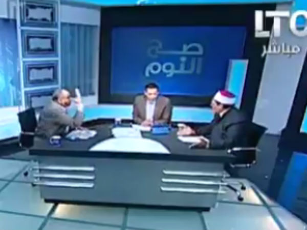 Fight broke out in Egypt tv channel Fight broke out in Egypt tv channel