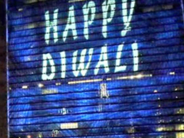 UN headquarters lights up for Diwali UN headquarters lights up for Diwali