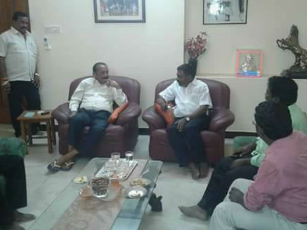 Thirumavalavan to meet PWF leaders on DMK's all party meet Thirumavalavan to meet PWF leaders on DMK's all party meet