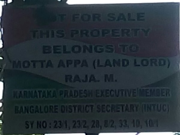 Bengaluru: Residents of Defence Colony fight encroachment as cops keep mum Bengaluru: Residents of Defence Colony fight encroachment as cops keep mum