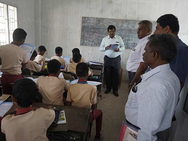 DEO inspects Karaikdui schools DEO inspects Karaikdui schools