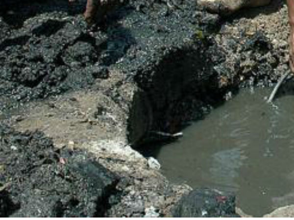 Trichy: 3 infants body found floating in a ditch Trichy: 3 infants body found floating in a ditch
