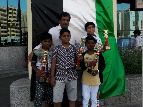 Tamil students won prizes in Mental Arithmetic competition in Dubai Tamil students won prizes in Mental Arithmetic competition in Dubai