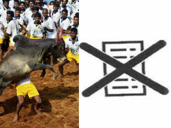 Jallikkattu seekers decides to caste their votes for NOTA Jallikkattu seekers decides to caste their votes for NOTA