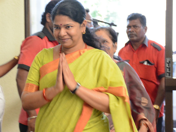 Kanimozhi couldn't make her campaign Kanimozhi couldn't make her campaign