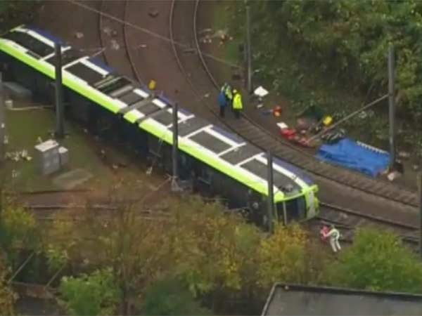 7 killed, over 50 injured as tram overturns near London 7 killed, over 50 injured as tram overturns near London