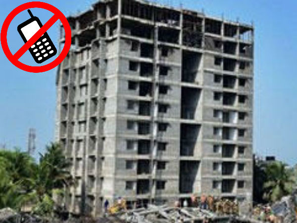 Cell Phone banned near 11 storey building demolition Cell Phone banned near 11 storey building demolition