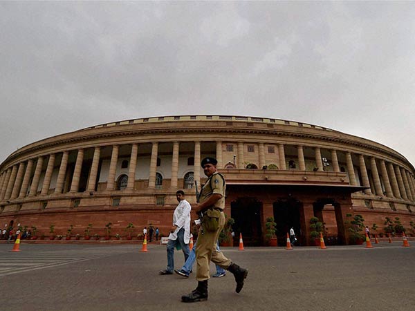 Person tries to jump off Lok Sabha Building over DeMonetisation issue Person tries to jump off Lok Sabha Building over DeMonetisation issue