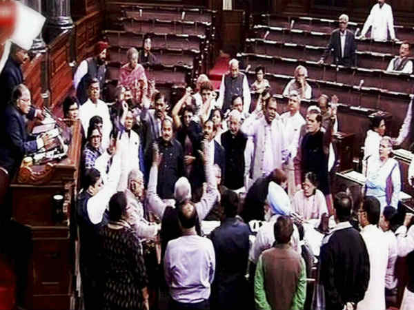 Demonetization issue: Rajya Sabha adjourned Demonetization issue: Rajya Sabha adjourned