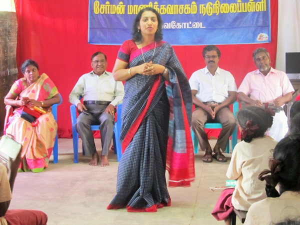 jerman tamil marapu arakattalai president subhashini discussion with school student jerman tamil marapu arakattalai president subhashini discussion with school student