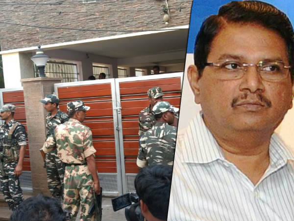 IT department raids TN Chief Secretary Ram Mohan Rao's house IT department raids TN Chief Secretary Ram Mohan Rao's house