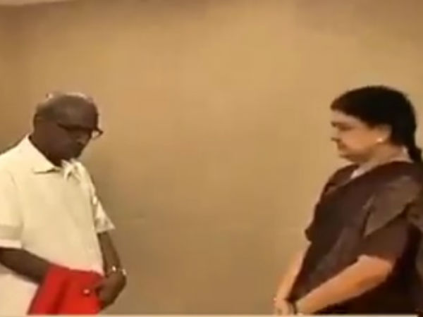 Tha. Pandian meets Sasikala Tha. Pandian meets Sasikala
