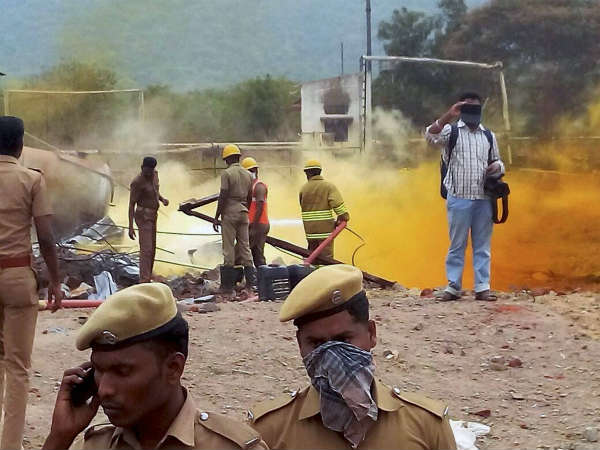 Relatives shocked over the death of 19 in Trichy blast Relatives shocked over the death of 19 in Trichy blast