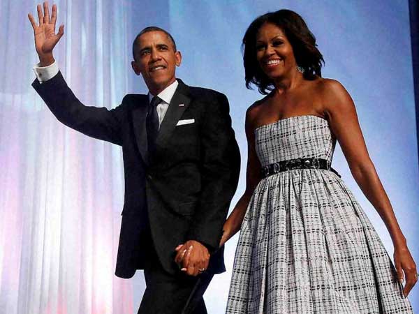 Obama family leaves white house Obama family leaves white house