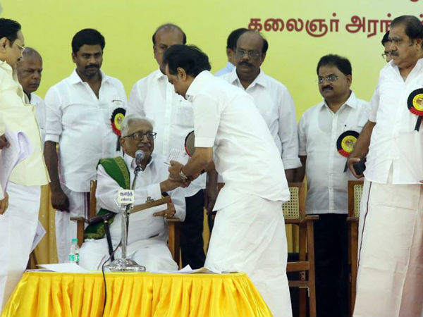 DMK's general council appoints MK Stalin as Acting President DMK's general council appoints MK Stalin as Acting President