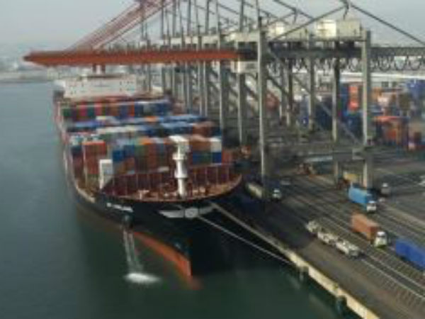 Two Cargo ships collided near Ennore port in Chennai Two Cargo ships collided near Ennore port in Chennai