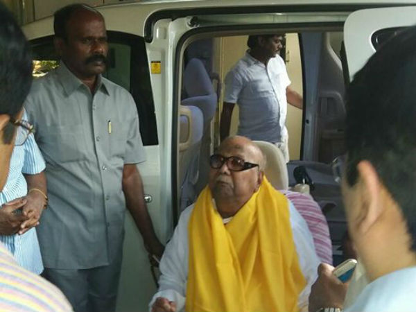 Karunanidhi recovers, to come Anna Arivalayam Karunanidhi recovers, to come Anna Arivalayam