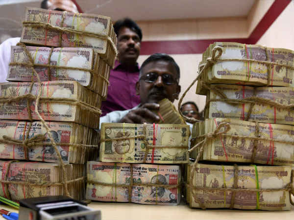 Note ban: Rs 14.5 lakh cr old notes deposited in banks Note ban: Rs 14.5 lakh cr old notes deposited in banks