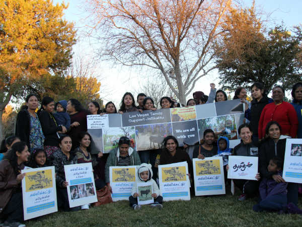 Protest for Jallikattu in Las Vegas Protest for Jallikattu in Las Vegas