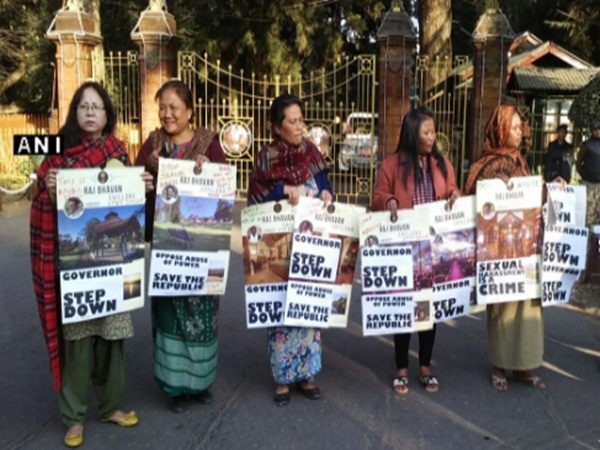 Women demands to removal of Meghalaya Governor Shanmuganathan Women demands to removal of Meghalaya Governor Shanmuganathan