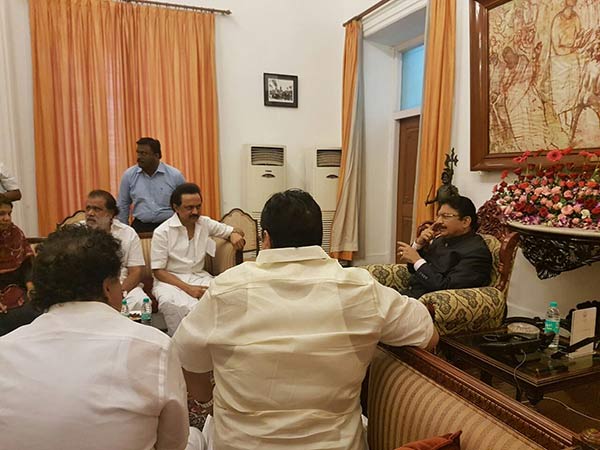 ஆளுநருடன் சந்திப்பு