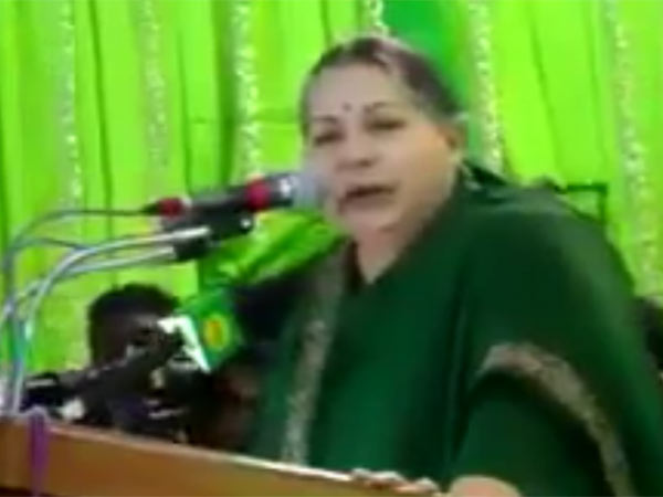 Jaya's speech on OPS goes viral Jaya's speech on OPS goes viral