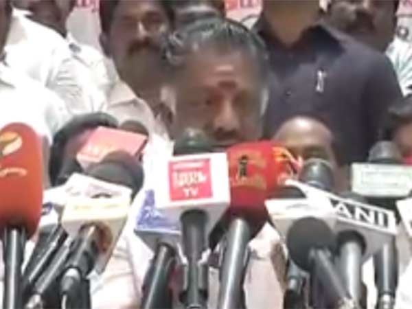 O.pannerselvam try to avoid DMK name in his interview O.pannerselvam try to avoid DMK name in his interview