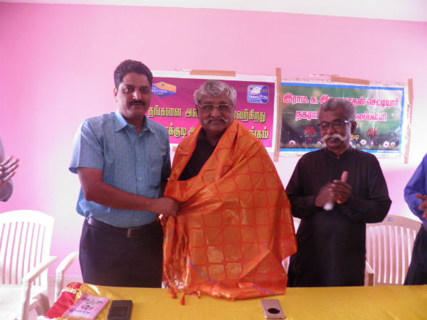 Suba Veerapandian speaks in karaikudi school Suba Veerapandian speaks in karaikudi school