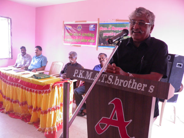 Suba Veerapandian speaks in karaikudi school Suba Veerapandian speaks in karaikudi school