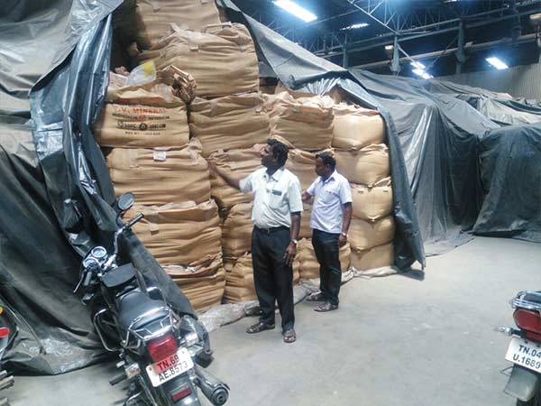 Vaikundarajan's VV Minerals godwons sealed Vaikundarajan's VV Minerals godwons sealed