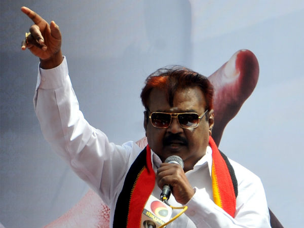 Vijayakanth urges government to give ration items to all Users Vijayakanth urges government to give ration items to all Users