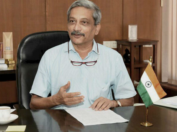 முதல்வராக மனோகர் பாரிக்கர்