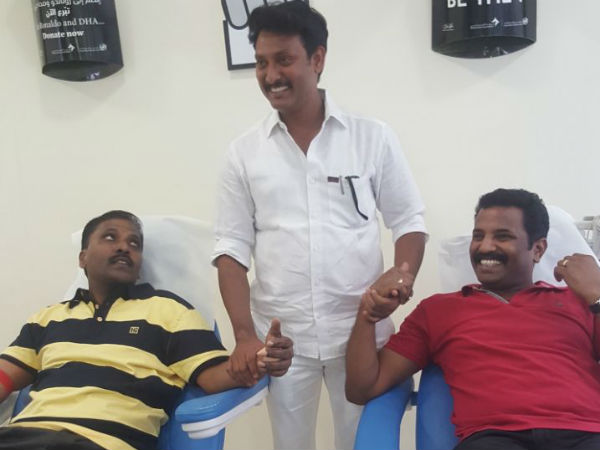 DMK MLA Anbil Mahesh Poyyamozhi felicitated DMK MLA Anbil Mahesh Poyyamozhi felicitated