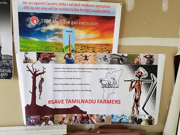 US Tamils protest in support of Tamil Nadu farmers US Tamils protest in support of Tamil Nadu farmers
