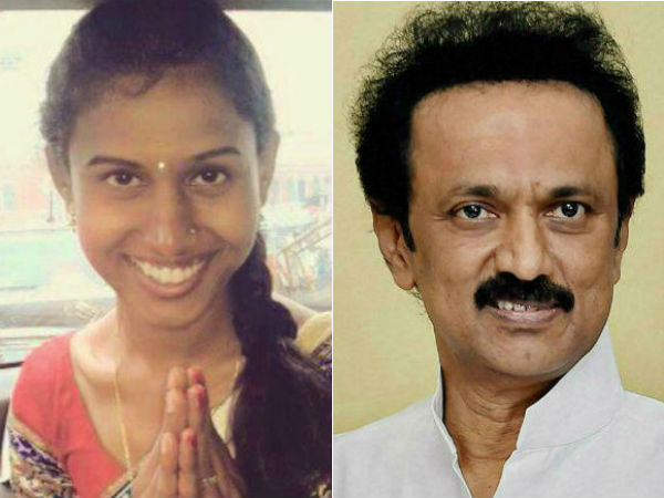 MK Stalin wishes transgender Pritika Yashini who gets SI post MK Stalin wishes transgender Pritika Yashini who gets SI post