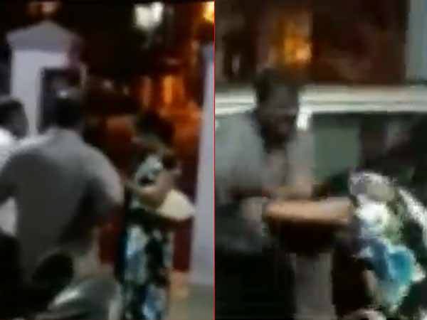 Vani Rani serial actress sabitta roi fight with her illegal partner Vani Rani serial actress sabitta roi fight with her illegal partner
