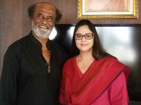 ரஜினி- நக்மா சந்திப்பு!