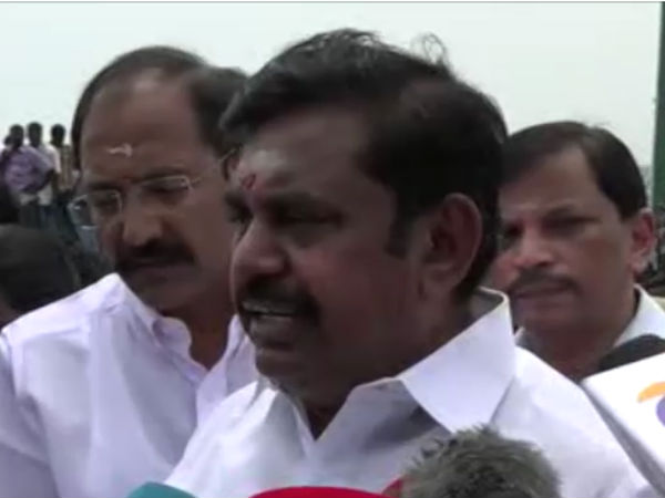 வாய் மூடி மௌனியான எடப்பாடி
