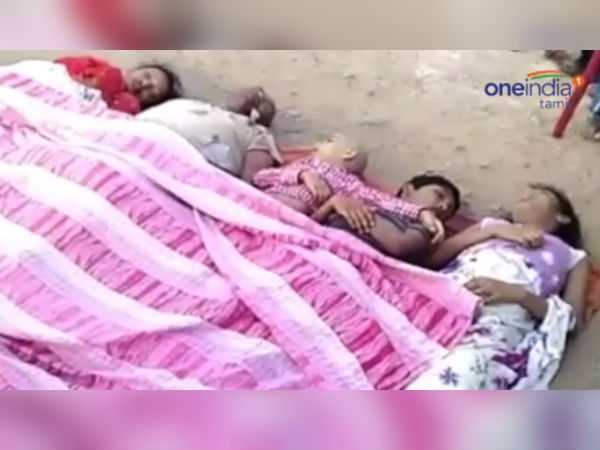 In Andra five of same family members died in accident In Andra five of same family members died in accident