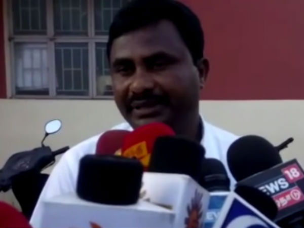 Edappadi Palanisamy is behind my brother's death said Kangaraj's brother Dhanapal Edappadi Palanisamy is behind my brother's death said Kangaraj's brother Dhanapal