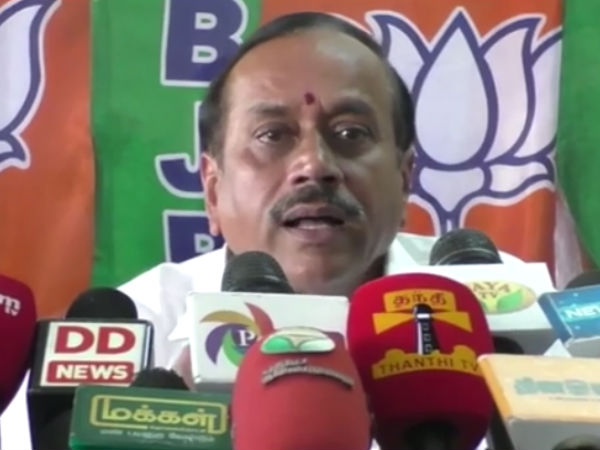 People should support the central government which bring law foe saving cow told H.Raja People should support the central government which bring law foe saving cow told H.Raja