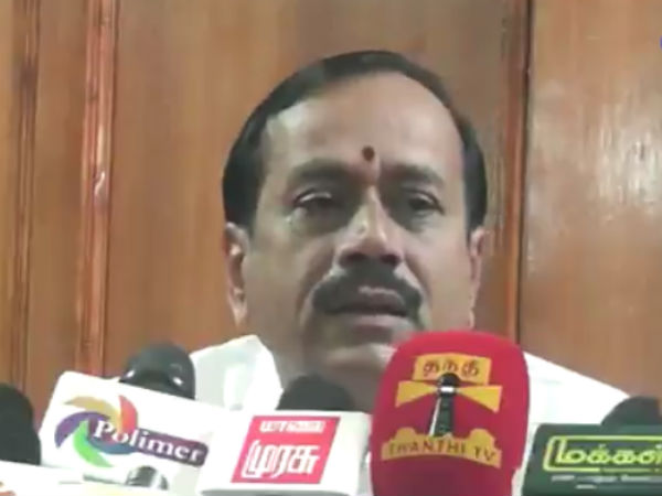 Tamilnadu government bribing even in Swatch bharat scheme said H.Raja Tamilnadu government bribing even in Swatch bharat scheme said H.Raja