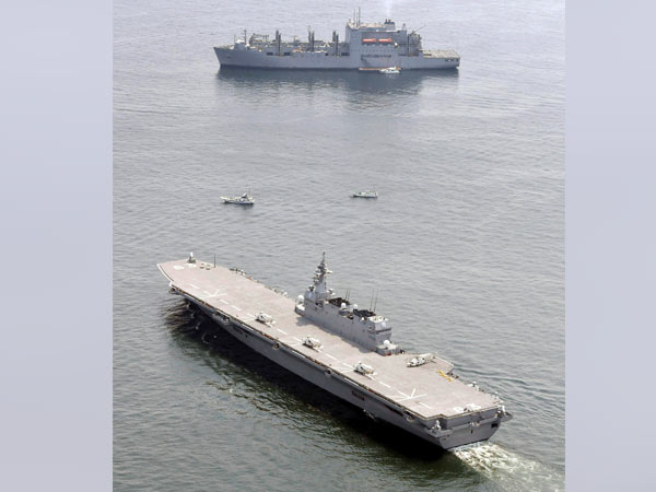 Japan Govt sends biggest warship 'to escort American vessels amid North Korea threat! Japan Govt sends biggest warship 'to escort American vessels amid North Korea threat!