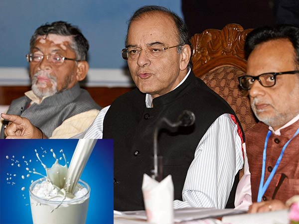 Milk exempted from GST, 81% items taxed at 18 % , Announce central government Milk exempted from GST, 81% items taxed at 18 % , Announce central government