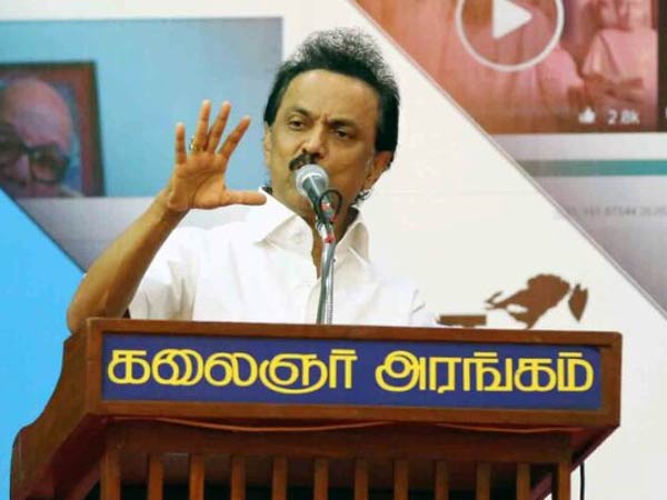 stalin reply to BJP's Svee Shekher on TV debate issue stalin reply to BJP's Svee Shekher on TV debate issue