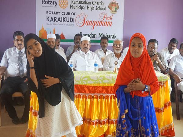 Ramalan festival celebrated in Karaikdui Ramanathan chettiyar school Ramalan festival celebrated in Karaikdui Ramanathan chettiyar school