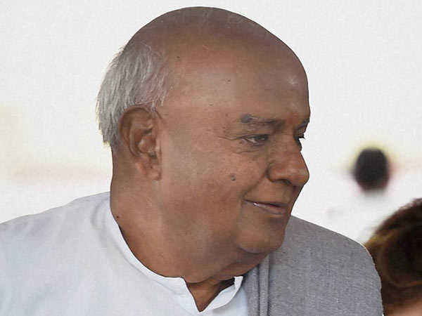 தேவே கவுடா ஆதரவு