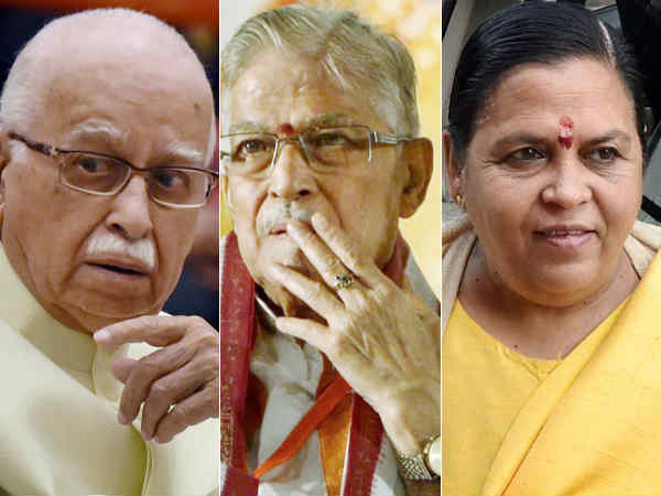 Babri Masjid case: Advani, MM Joshi and Uma Bharti granted relaxation from personal appearance Babri Masjid case: Advani, MM Joshi and Uma Bharti granted relaxation from personal appearance