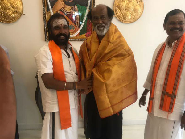 Arjun Sampath meets Rajinikanth Arjun Sampath meets Rajinikanth