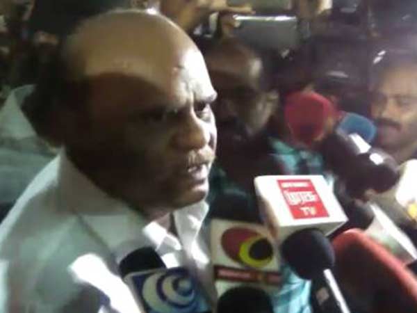I am not accused, says Karnan I am not accused, says Karnan
